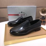 Prada genuine leather business suit shoes