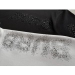 Burberry Hot Diamond Decorative Round Neck T-shirt