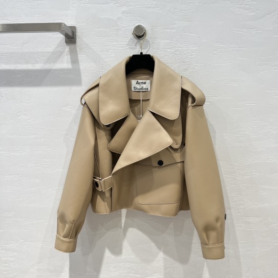 ACNE Studio leather jacket jacket