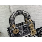 Dior Lady Embroidered Map of Paris Autumn/Winter Collection 6603