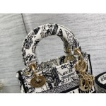 Dior Lady Embroidered Map of Paris Autumn/Winter Collection 6603