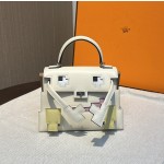Kelly doll Mosaic doll bag cream white