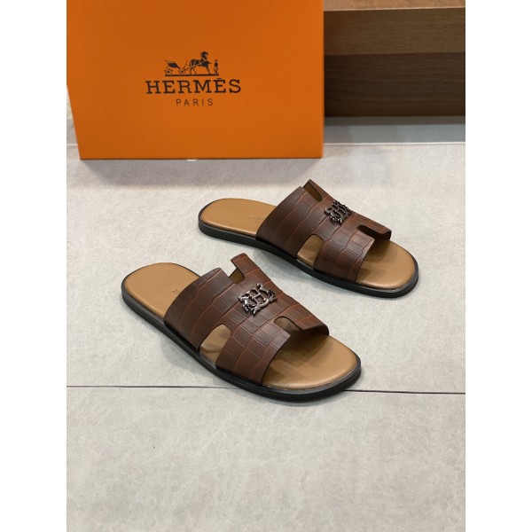 Hermes wear-resistant and anti slip rubber outsole slippers