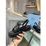 Prada bread sandals