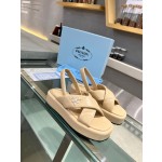 Prada bread sandals