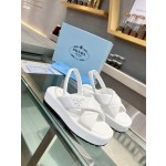 Prada bread sandals