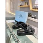 Prada bread sandals