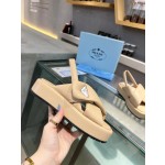 Prada bread sandals