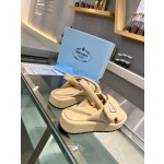 Prada bread sandals