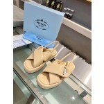 Prada bread sandals