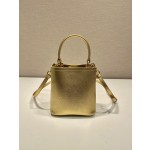 Prada bucket bag 🎉 1BA373 Gold