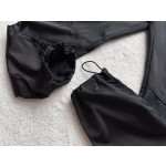 Prada's Back Hip Iron Brand Triangle Standard Workwear Casual Pants