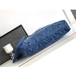 CHANEL's latest denim 22 bag shopping bag 3261