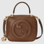 GUCCI circular interlocking double G craftsmanship showcases Blondie series model 744434