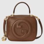 GUCCI circular interlocking double G craftsmanship showcases Blondie series model 744434