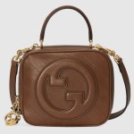GUCCI circular interlocking double G craftsmanship showcases Blondie series model 744434