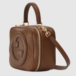 GUCCI circular interlocking double G craftsmanship showcases Blondie series model 744434