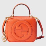 GUCCI circular interlocking double G craftsmanship showcases Blondie series model 744434