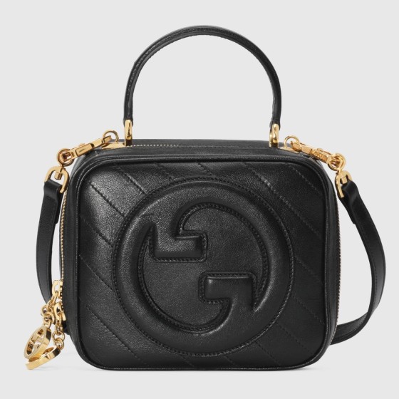 GUCCI circular interlocking double G craftsmanship showcases Blondie series model 744434