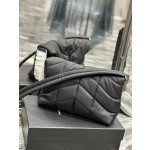 SAINT LAURENT Academic Style One Shoulder Crossbody Bag Model Number: 733630