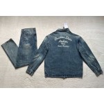 Dior Casual Denim Set Denim Top