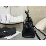 CELINE New Full Leather Drawstring Bag Small Model: 111013