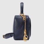 GUCCI circular interlocking double G craftsmanship showcases Blondie series model 744434