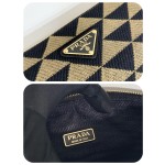 Prada embroidered triangular bag 🎉 1BC543