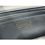 CHANEL 23P Latest Mini CF Handle Handbag AS2431 Contrast Sheepskin
