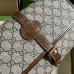 GUCCI button double G printing GG messenger bag model: 745679