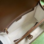 GUCCI button double G printing GG messenger bag model: 745679