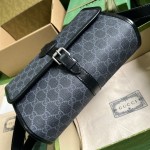 GUCCI button double G printing GG messenger bag model: 745679