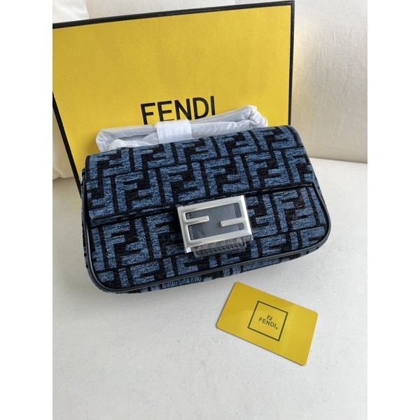 FENDI Baguette Brocade Fabric Type: 232