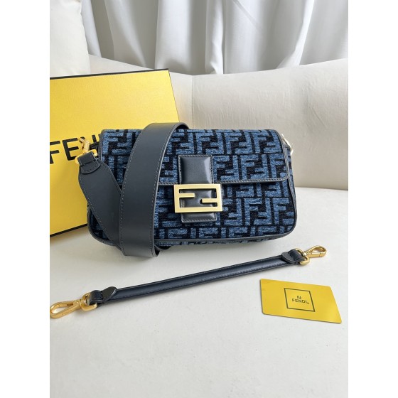FENDI Baguette Brocade Fabric