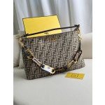 FENDI Chenille shoulder bag model number: 014