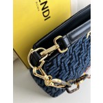 FENDI Chenille shoulder bag model number: 014