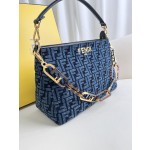 FENDI Chenille shoulder bag model number: 014