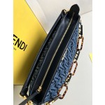 FENDI Chenille shoulder bag model number: 014