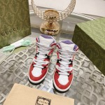 Gucci High Top Basketball Shoe Couple Style