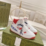 Gucci High Top Basketball Shoe Couple Style