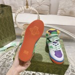 Gucci High Top Basketball Shoe Couple Style
