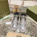Gucci High Top Basketball Shoe Couple Style