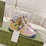 Gucci High Top Basketball Shoe Couple Style