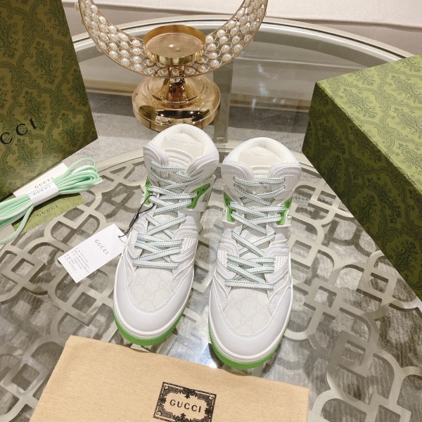 Gucci High Top Basketball Shoe Couple Style