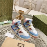 Gucci High Top Basketball Shoe Couple Style