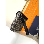 Dior-handbag model: original single 442# blue D jacquard