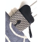 Dior-handbag model: original single 442# blue D jacquard