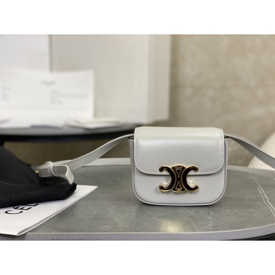 CELINE 𝗧𝗥𝗜𝗢𝗠𝗣𝗛⻼𝗠𝗜𝗡𝗜 Triumphal Arch Mini Crossbody Bag Model: 101513