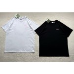 Burberry Pink Letter Print Round Neck Short Sleeve