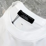 Philippe Plaine Men's Round Neck Short Sleeve T-shirt 3D Adhesive Letter Logo Skull Head